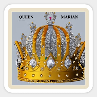 queen marian Sticker